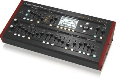 Behringer DEEPMIND 12D szintetizátor, analóg, asztali, polifonikus, 12 hang, step sequencer