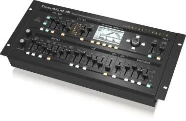 Behringer DEEPMIND 12D szintetizátor, analóg, asztali, polifonikus, 12 hang, step sequencer