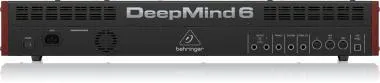 Behringer DEEPMIND 6 szintetizátor, analóg, polifonikus, 6-hang, FX, OSC, LFO, ADSR, 32-step sequencer, WiFi