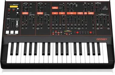 Behringer ODYSSEY szintetizátor, analóg, 37 teljes méretű billentyűvel, 32-step sequencer