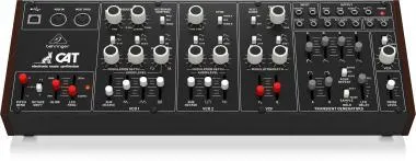 Behringer CAT szintetizátor, analód, parafónikus, dual VCO, 16 hangú polifónia, Eurorack formátum