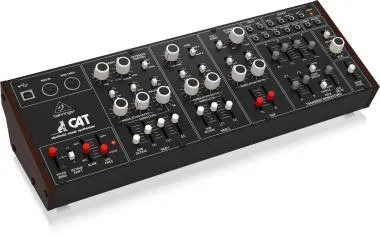 Behringer CAT szintetizátor, analód, parafónikus, dual VCO, 16 hangú polifónia, Eurorack formátum