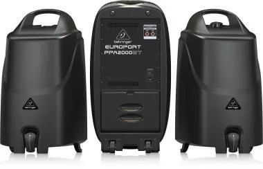Behringer PPA2000BT mobil hangrendszer, 2000W, 8 csatorna, keverő, Bluetooth,