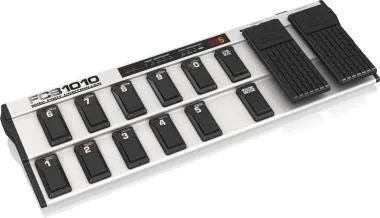 Behringer FCB1010 ultra-flexibilis MIDI lábvezérlő 2 expression pedállal és MIDI Merge funkcióval