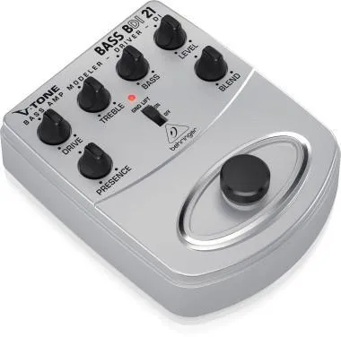 Behringer BDI21 DI Box és előerősítő, Bass Amp Modeler/Direct Recording