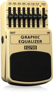 Behringer EQ700 gitáreffekt, 7 sávos grafikus EQ