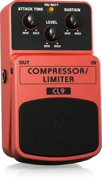 Behringer CL9 effektpedál, klasszikus kompresszor/limiter