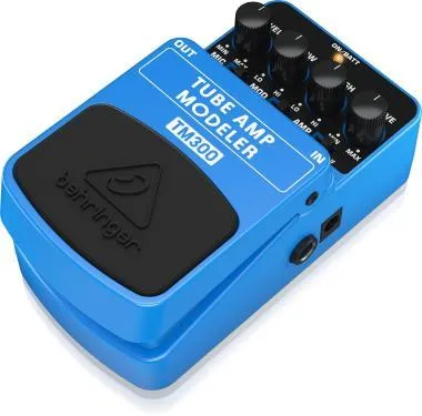 Behringer TM300 effektpedál, csőves erősítő modellező