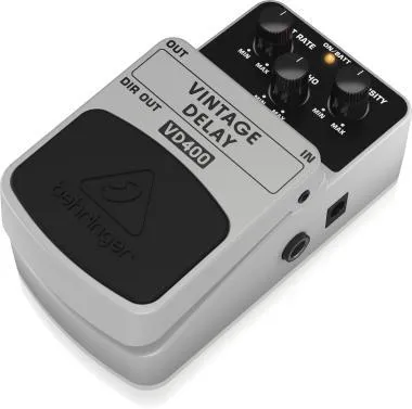 Behringer VD400 effektpedál, analóg, Delay, vintage