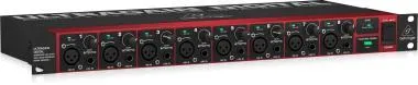 Behringer ADA8200 audiophile 8 In/8 Out ADAT audio interfész Midas mikrofon-előerősítőkkel