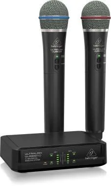 Behringer ULM302MIC vezeték nélküli mikrofon rendszer, 2 kézi adó, 2,4 GHz