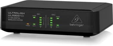 Behringer ULM302MIC vezeték nélküli mikrofon rendszer, 2 kézi adó, 2,4 GHz