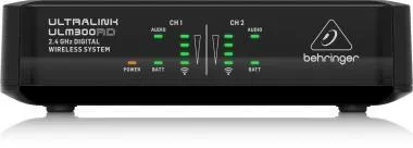 Behringer ULM302MIC vezeték nélküli mikrofon rendszer, 2 kézi adó, 2,4 GHz