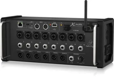 Behringer XR16 keverő, digitális, 6 bemenet, 8 line, iPad/Android, WiFi, USB sztereó felvevő