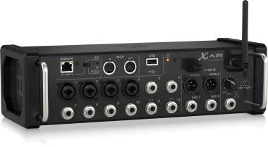 Behringer XR12 keverő, digitális, 12 bemenet, 8 line, iPad/Android, WiFi, USB sztereó felvevő