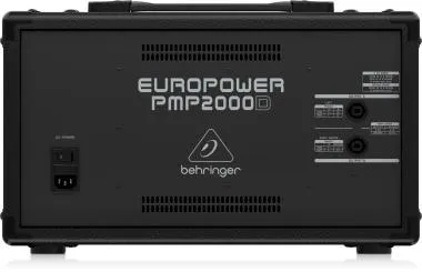 Behringer PMP2000D keverő, 2000W, 14 csatorna, Klark Teknik Multi-FX processzor, vezeték nélküli opció