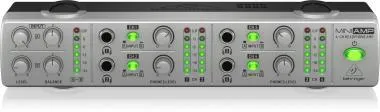 Behringer AMP800 V2 ultra-kompakt 4 csatornás sztereó fejhallgató erősítő