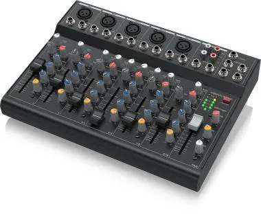 Behringer XENYX 1003B keverő, analóg, 10 bemenet, 5 mikrofon-előerősítő, opcionális akkumulátor