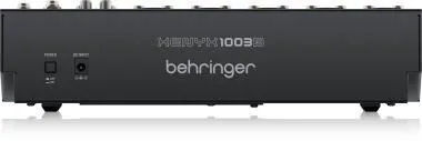 Behringer XENYX 1003B keverő, analóg, 10 bemenet, 5 mikrofon-előerősítő, opcionális akkumulátor