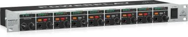 Behringer HA8000 V2 fejhallgató keverőerősítő és elosztó, 8 csatorna, nagy teljesítmény