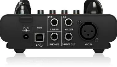 Behringer MIC500USB audiophile vákuumcsöves előerősítő, modellező technológiával, USB/Audio interfésszel