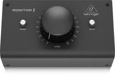 Behringer MONITOR1 prémium passzív sztereó monitor és hangerőszabályzó