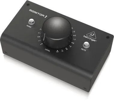 Behringer MONITOR1 prémium passzív sztereó monitor és hangerőszabályzó