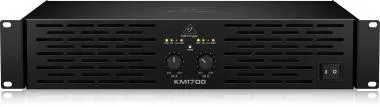 Behringer KM1700 erősítő, 1700W, sztereó, ATR-rel (Accelerated Transient Response)