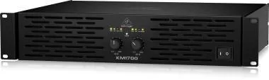 Behringer KM1700 erősítő, 1700W, sztereó, ATR-rel (Accelerated Transient Response)
