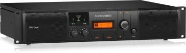 Behringer NX6000D erősítő, 6000W, Class-D, SmartSense hangszóró impedancia-kompenzációval, DSP