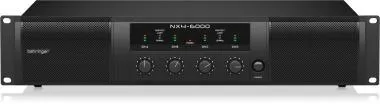 Behringer NX4-6000 erősítő, 6000W, Class-D, 4 csatorna, SmartSense hangszóró impedancia-kompenzációval