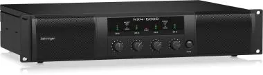 Behringer NX4-6000 erősítő, 6000W, Class-D, 4 csatorna, SmartSense hangszóró impedancia-kompenzációval