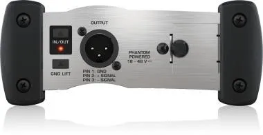 Behringer DI100 DI Box, professzionális, akkumulátoros/fantom táp