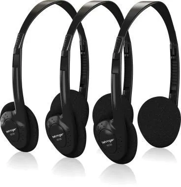 Behringer HO 66 fejhallgató szett, 3-as multipack