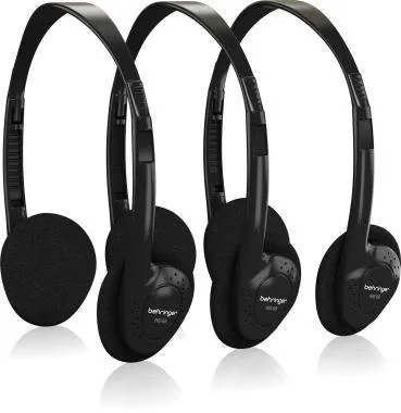Behringer HO 66 fejhallgató szett, 3-as multipack