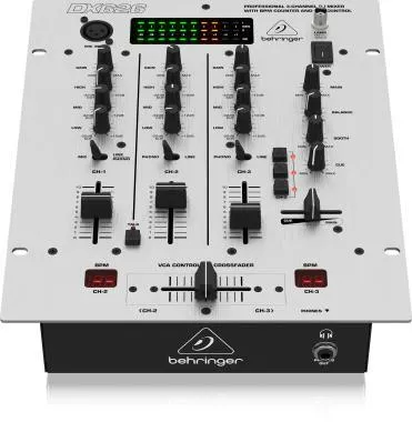 Behringer DX626 keverő, DJ, 3 csatorna, BPM számláló, VCA vezérlés