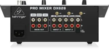 Behringer DX626 keverő, DJ, 3 csatorna, BPM számláló, VCA vezérlés