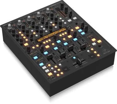 Behringer DDM4000 keverő, DJ, 5 csatorna, sampler, 4 FX szekció, dual BPM számláló, MIDI