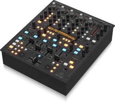 Behringer DDM4000 keverő, DJ, 5 csatorna, sampler, 4 FX szekció, dual BPM számláló, MIDI