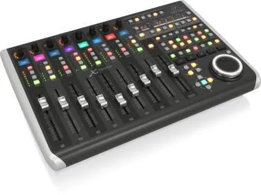 Behringer X-TOUCH USB/MIDI vezérlő, univerzális, 9 érintésérzékeny aktív fader, Ethernet/USB/MIDI