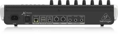 Behringer X-TOUCH USB/MIDI vezérlő, univerzális, 9 érintésérzékeny aktív fader, Ethernet/USB/MIDI