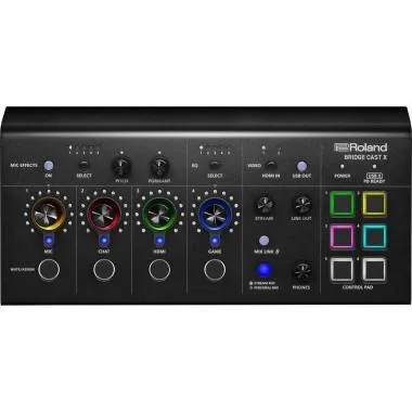 Roland BRIDGECAST-X Kétbuszos streaming keverő és videofelvevő