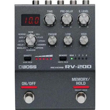 BOSS RV-200 reverb effekt pedál