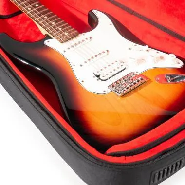 Gator G-ICONELECTRIC Prémium gitártok elektromos gitárhoz, ICON széria, fekete