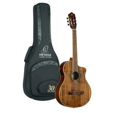 Ortega RCE30TH-ACA 30th Anniversary 4/4 -es elektro-klasszikus gitár + tok