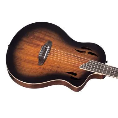 Ortega RTPDLX-ACA TourPlayer DeLuxe nylon húros gitár 6 húros akác burst + tok