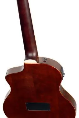 Ortega RTPDLX-ACA TourPlayer DeLuxe nylon húros gitár 6 húros akác burst + tok