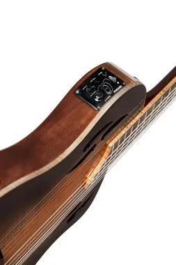 Ortega RTPDLX-ACA TourPlayer DeLuxe nylon húros gitár 6 húros akác burst + tok