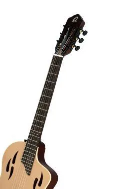 Ortega RTPSTD-NAT TourPlayer DeLuxe nylon húros gitár 6 húros lucfenyő natúr + tok