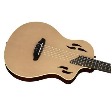Ortega RTPSTD-NAT TourPlayer DeLuxe nylon húros gitár 6 húros lucfenyő natúr + tok